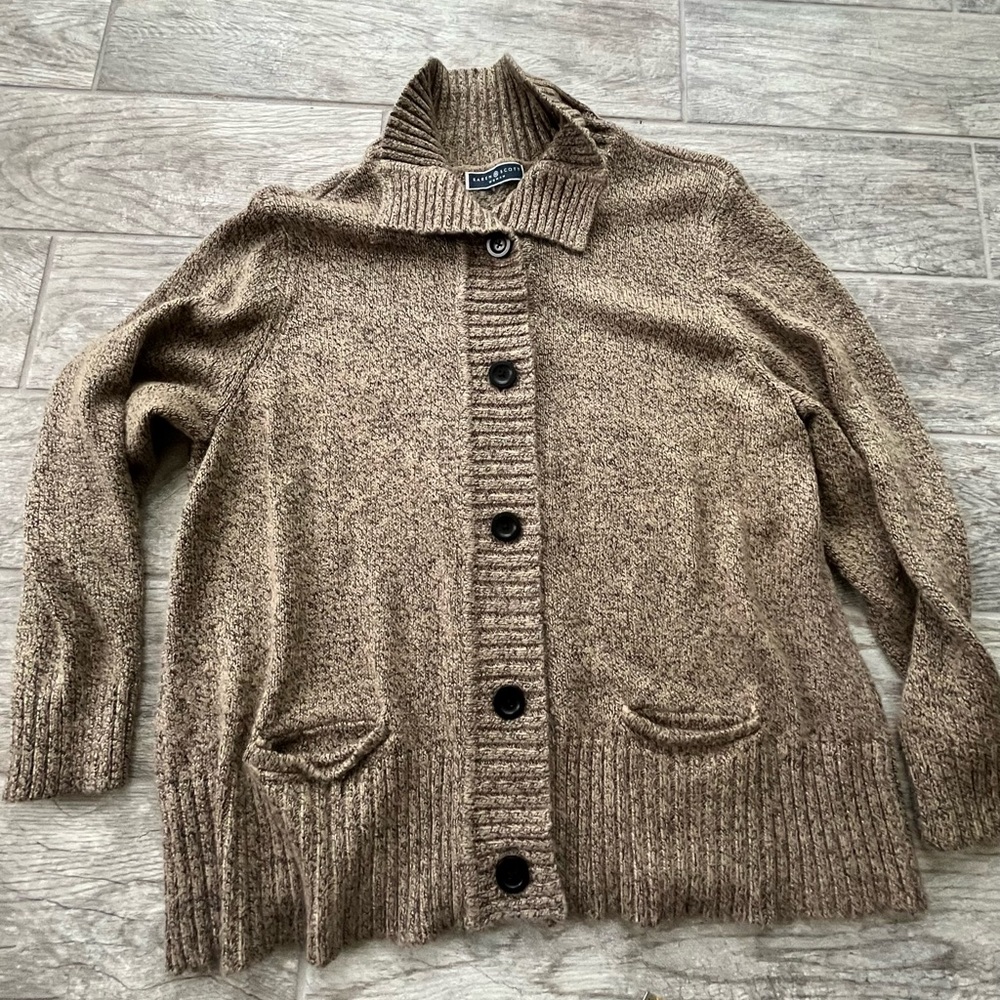 Karen Scott Button-Up Cardigan